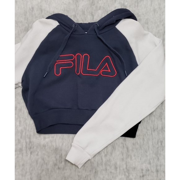 FILA Cropped Hoodie - Picture 3 of 4